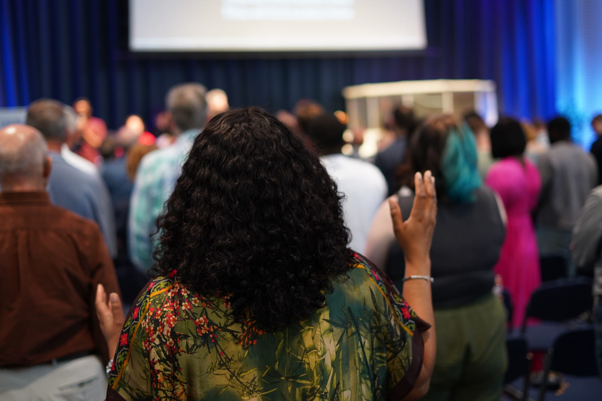 Hope Church gathered in worship
