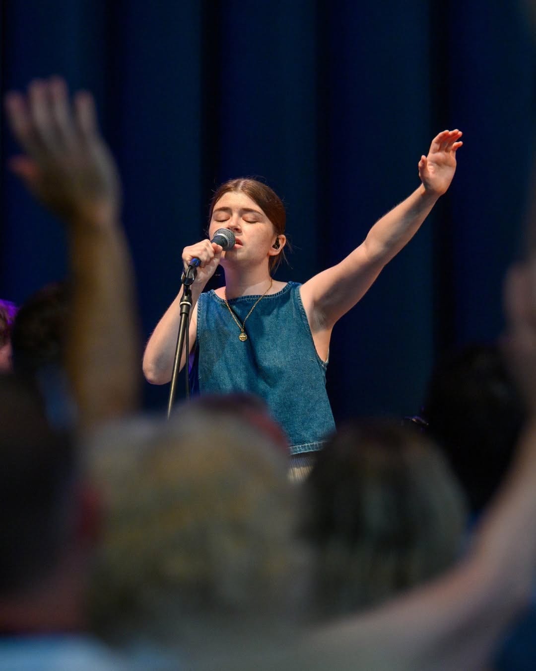 Worshipping together at Hope Church