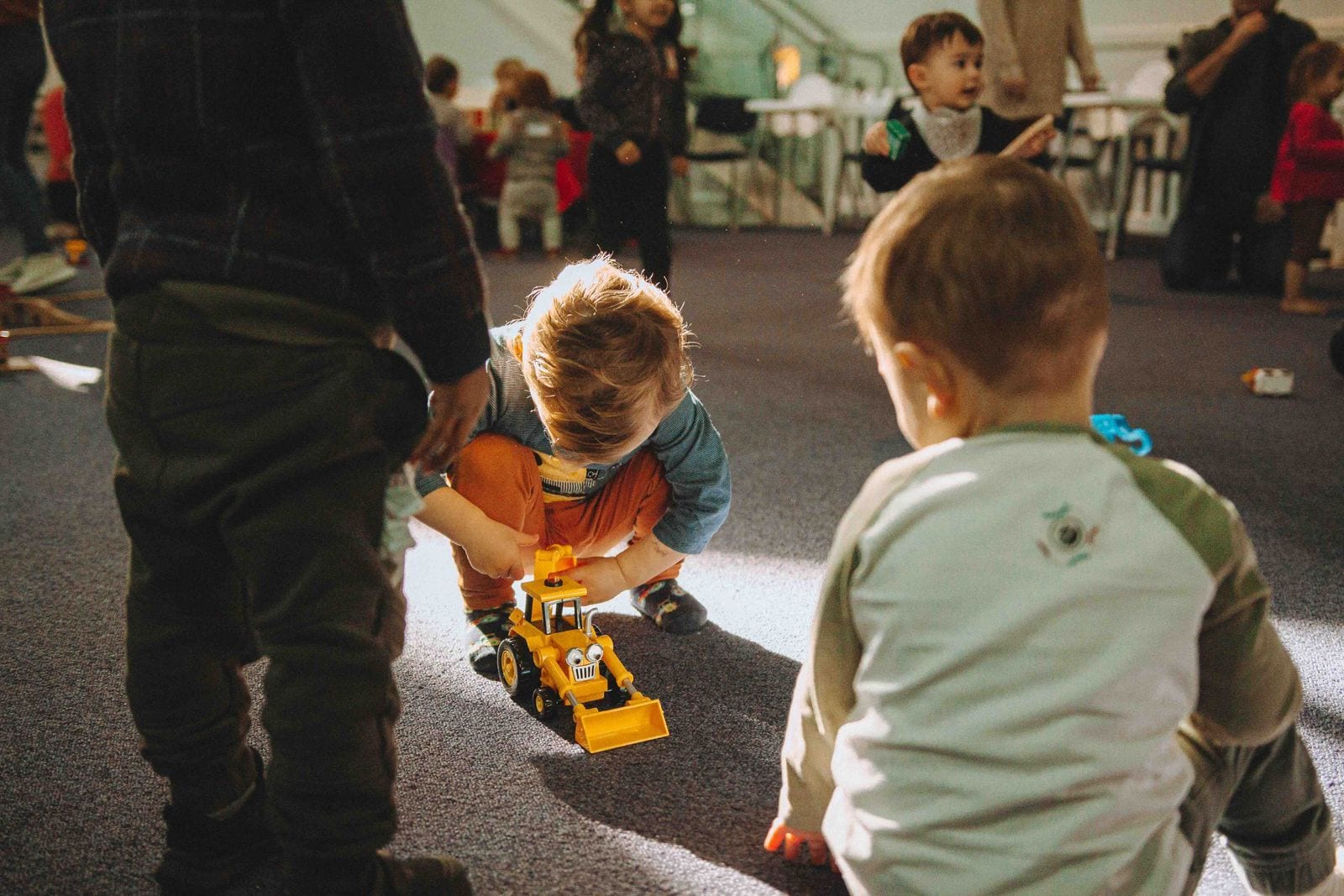 Toddlers playing at The Ark
