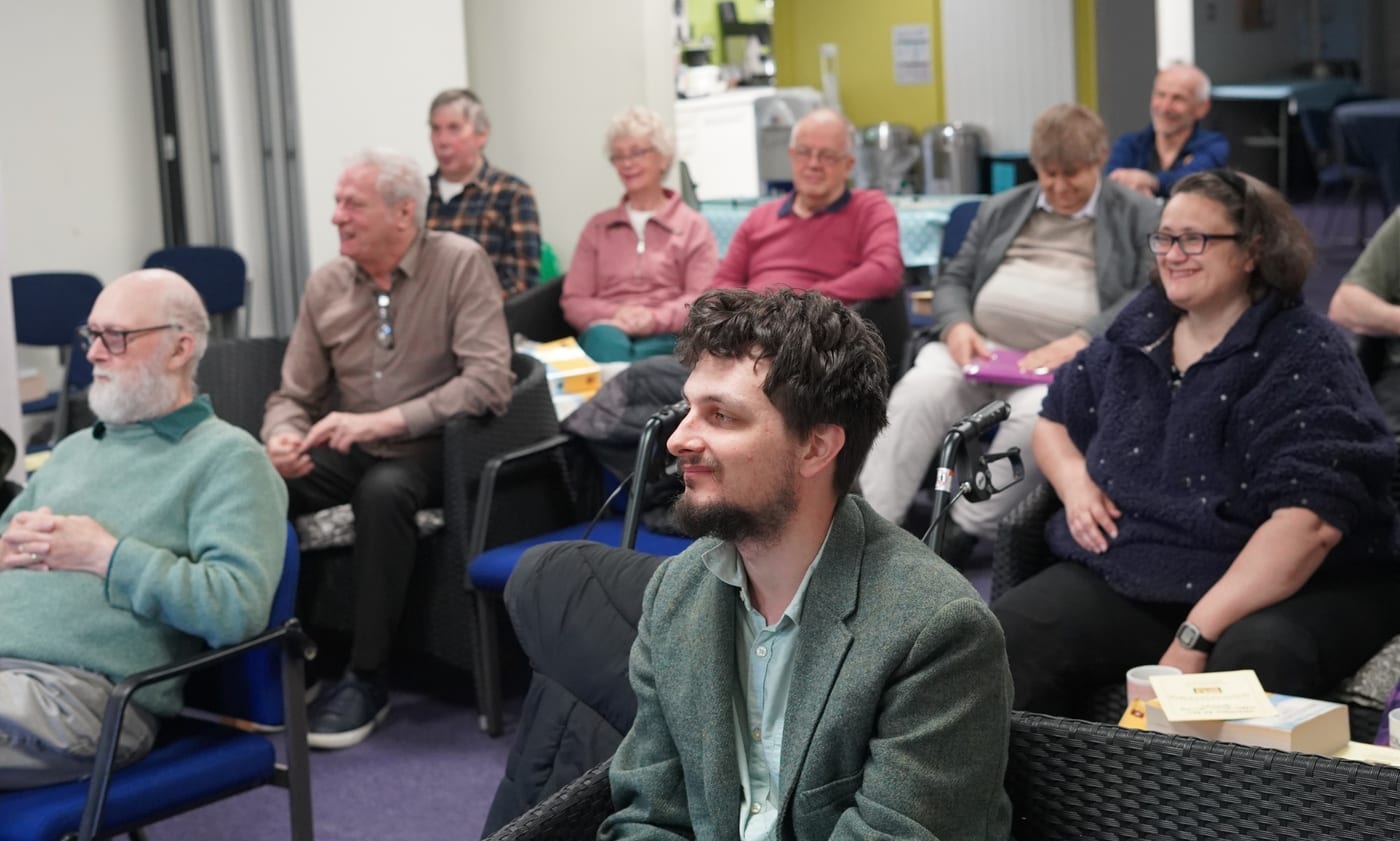 People gathered together at the Little Bible Study Group
