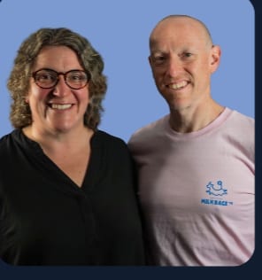 Kate and Jim, who lead the youth team